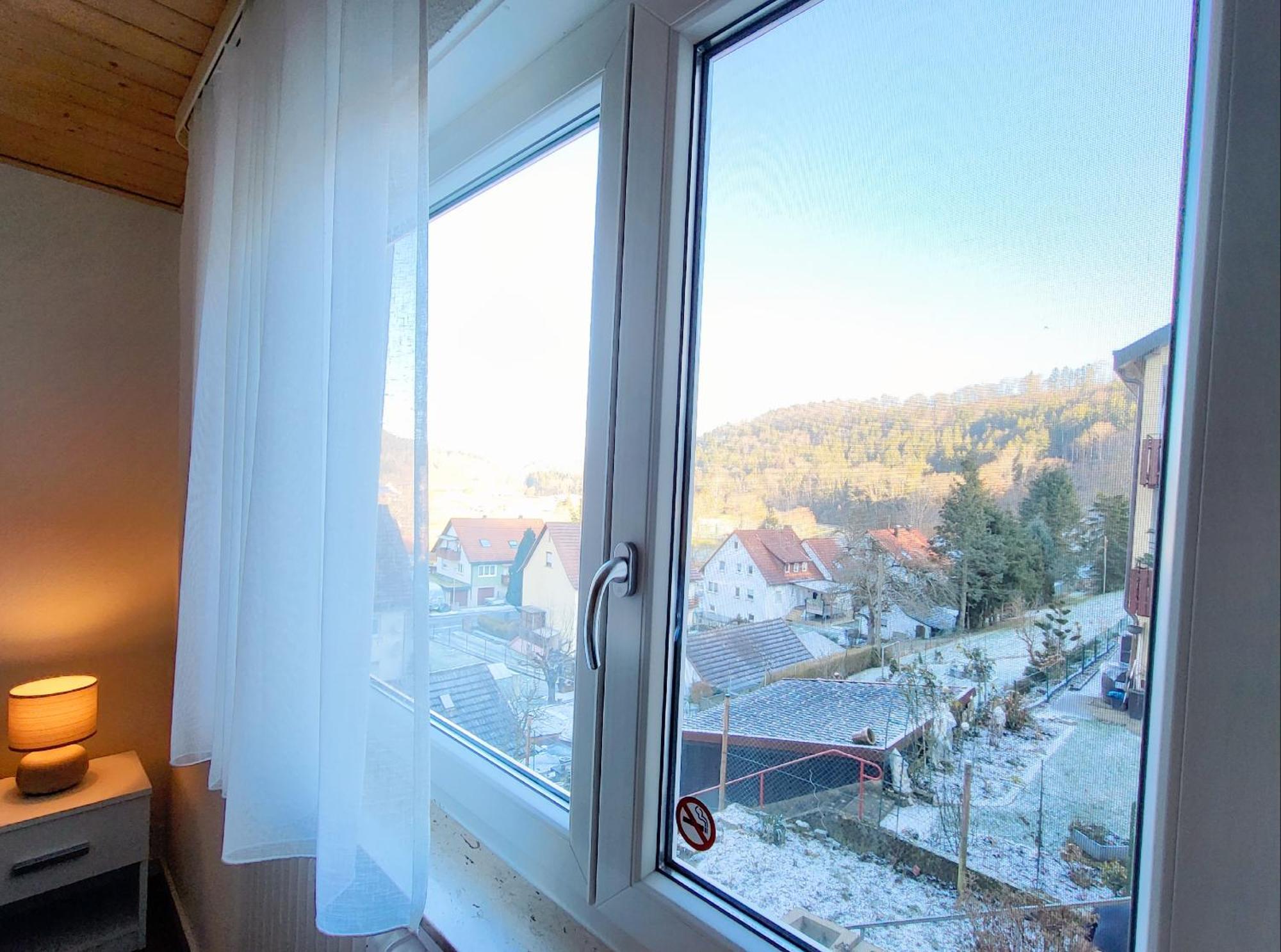 privates Zimmer in Unterkunft mit Glatttal Blick in Wasserschloss Nähe Sulz am Neckar Exterior foto